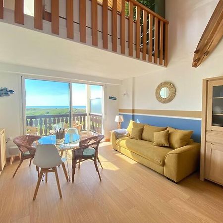 Duplex Vue Mer Entre Golf Et Ocean 생장드몽 외부 사진