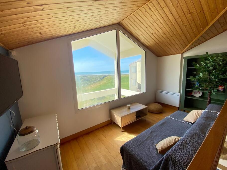 Duplex Vue Mer Entre Golf Et Ocean 생장드몽 외부 사진